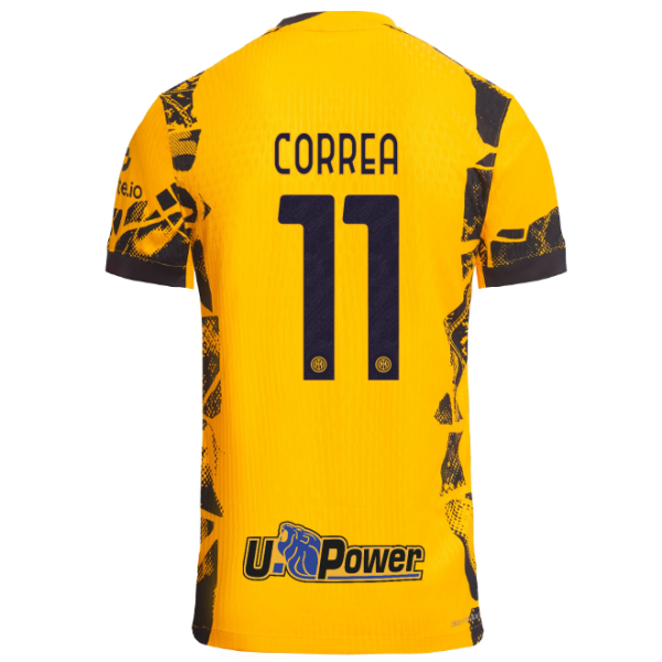im nike herren drittes set spiel-trikot 202425 – 11 joaquín correa-Kollektion | Inter Fanshop entdecken